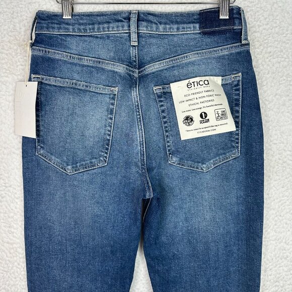 Ética Finn Slim Straight Jeans Marina Blue | Size 27 | NWT - Picture 11 of 15